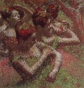 Edgar Degas Dancer triming dress Germany oil painting artist
